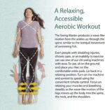 Daiwa Felicity Swing Master - Chi Swing Machine - Passive Aerobic Exerciser, Swing Master with Figure Trimmer - Lymphatic Massager, Body Shaker, Leg Exercise, FSA/HSA Eligible - Image 6