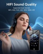 144GB MP3 Player with Bluetooth and WiFi,MP3 & MP4 Players with 4.02-inch Touchscreen and Speaker,Spotify Music Players with Pandora,Audible,Amazon Music,Spotify,Play Store,Up to 512GB (Black) - Image 5