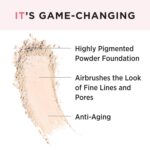 IT Cosmetics Celebration Foundation - Full-Coverage, Anti-Aging Powder Foundation - Blurs Pores, Wrinkles & Imperfections - With Hydrolyzed Collagen & Hyaluronic Acid - 0.3 oz - Image 3