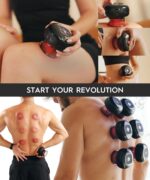 REVO The Original 4-in-1 Smart Cupping Therapy Massager, Red Light Therapy for Targeted Pain Relief, Knots, Aches, Muscle Soreness, Circulation & Tighter Skin, Portable Cupping Kit - Image 9