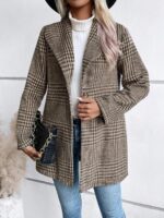 utcoco Womens 2025 Business Casual Blazers Long Sleeve Open Front Work Office Blazer Jacket - Image 3