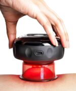 REVO The Original 4-in-1 Smart Cupping Therapy Massager, Red Light Therapy for Targeted Pain Relief, Knots, Aches, Muscle Soreness, Circulation & Tighter Skin, Portable Cupping Kit - Image 2