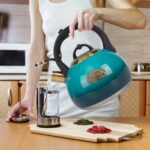 Tea Kettle Stovetop Whistling Kettle Teapot, Food Grade Stainless Steel Teakettle for Stove Top with Heat Proof Ergonomic Handle, 3.1 Quart Tea Pot - Image 8