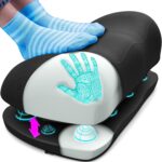 Everlasting Comfort Adjustable Cloud Foot Rest for Under Desk at Work with Pressure Point Nodes - Ergonomic Memory Foam Office Foot Stool & Desk Footrest for Gaming & Home Office - Image 2