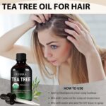 Tea Tree Essential Oil by Fiora Naturals - 100% Pure Organic Oil, for Face, Hair, Skin, Acne, Scalp, Foot and Toenails, Melaleuca Alternifolia - Image 5