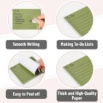 Mr. Pen- to Do List Sticky Notes, 3"x4", 9Pads, 450 Sheets, Earth Pastel Colors, to Do List Notepad, Lined Sticky Notes, Back to School Supplies - Image 4