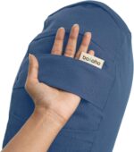 CRESCENT Zafu Meditation Cushion | Organic Cotton | Buckwheat Hulls | Removable Washable Cover - Image 8