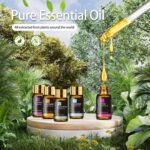 Tea Tree 20 Pcs Pure Essential Oil Gift Set, for Diffuser, Humidifiers, Skin Care, Massage, Fragrance Oil Scent for DIY Candle and Soap Making, Gift for Friend (5ML) - Image 4