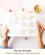 Lamare Weekly Planner Notepad – Premium Undated Weekly To Do List Notepad for School, Home & Office Desk To Do List and Productivity Planning Pad - Image 7