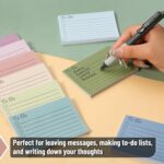 Mr. Pen- to Do List Sticky Notes, 3"x4", 9Pads, 450 Sheets, Earth Pastel Colors, to Do List Notepad, Lined Sticky Notes, Back to School Supplies - Image 5