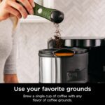 Ninja Hot and Cold Brewed System, Tea & Coffee Maker, with Auto-iQ, 6 Sizes, 5 Styles, 5 Tea Settings, 50 oz Thermal Carafe, Frother, Coffee & Tea Baskets, Dishwasher Safe Parts, Black, CP307 - Image 5