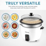 Aroma Housewares 32-Cup (Cooked) (16-Cup UNCOOKED) Pot Style Rice Cooker (ARC-7216NG) , White - Image 3