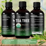 Tea Tree Essential Oil by Fiora Naturals - 100% Pure Organic Oil, for Face, Hair, Skin, Acne, Scalp, Foot and Toenails, Melaleuca Alternifolia - Image 7