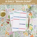 bloom daily planners Double Sided Daily To Do List Planning Pad - 80 Tear Off Sheets for Work, Home or Office Organization (Teal) - 6" x 9" - Image 7