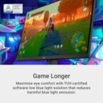 Dell G2725D Gaming Monitor - 27-inch QHD (2560x1440) up to 180 Hz, 2ms Response time, 99% RGB Display, DisplayPort/HDMI Connectivity, AMD FreeSync, Comfortview, Tilt Adjustable - Black - Image 7