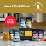 Tiesta Tea - Top 8 Favorites Sampler Set, Loose Leaf, Up to 80 Cups, High to No Caffeine, Hot & Iced, Tea Variety Pack with Green, Herbal, Black & Chai Brew, 8 Sample Pouches - Image 3