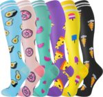 bropite Compression Socks for Women & Men-6 Pairs 20-30mmhg Support Running Nurse Travel Compression Socks - Image 2