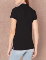 Nautica Women's 5-Button Short Sleeve Cotton Polo Shirt - Image 4