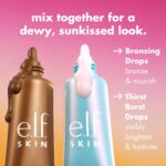 e.l.f. SKIN The Hottest Drops Duo, Holy Hydration! Thirst Burst & Bronzing Skincare Set, For A Dewy, Sun-Kissed Look, Vegan & Cruelty-Free - Image 3