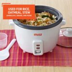 IMUSA USA GAU-00013 Electric Nonstick Rice Cooker 8-Cup (Uncooked) 16-Cup (Cooked), White - Image 7