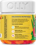 OLLY Kids Multivitamin Gummy Worms, Overall Health and Immune Support, Vitamins and Minerals A, C, D, E, Bs and Zinc, Chewable Supplement, Sour Fruit Punch, 45 Day Supply (70 Count) - Image 10