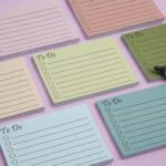 Mr. Pen- to Do List Sticky Notes, 3"x4", 9Pads, 450 Sheets, Earth Pastel Colors, to Do List Notepad, Lined Sticky Notes, Back to School Supplies - Image 9
