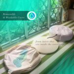 Meditation Cushion - Premium Floor Pillow, Comfortable Floor Pillow for Adults, Beautiful Meditation Pillow, Large Buckwheat Floor Cushion with Washable Quality Cover - Quality Zafu - Image 3