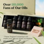 Lagunamoon Essential Oils Set - Top 6 Blends for Diffusers, Home Care, Candle Making Scents, Fragrance, Aromatherapy, Humidifiers, Gifts - Peppermint, Tea Tree, Lavender, Eucalyptus, Orange (10mL) - Image 8