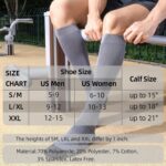 3 Pairs Compression Socks 15-20 mmHg for Women Men - Moderate Support for Circulation, Sports, Travel, Comfort Cuff - Image 7