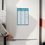 Knock Knock All Out Of Grocery List Note Pad, 6 x 9-inches (Blue) - Image 5
