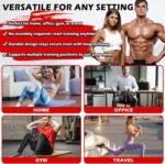 3rd Gen Thigh-Master 0-100 lbs Adjustable Resistance Inner Thigh Exerciser Trainer Counter with Leg Straps Band Pelvic Floor Kegel Hip Exercise Workout Equipment Pilates Women Men - Image 7