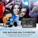 ALSO GO Podcast Equipment Bundle, Music Recording Equipment with Condenser Microphone, Recording Studio Package with Audio Interface Perfect for Podcasting, Singing, Recording, Streaming and Gaming - Image 9