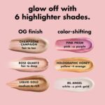 e.l.f. Halo Glow Highlight Beauty Wand, Liquid Highlighter Wand For Luminous, Glowing Skin, Buildable Formula, Vegan & Cruelty-free,Champagne Campaign - Image 7