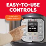 Instant Pot Duo 7-in-1 Mini Electric Pressure Cooker, Slow Rice Cooker, Steamer, Sauté, Yogurt Maker, Warmer & Sterilizer, Includes Free App with over 1900 Recipes, Stainless Steel, 3 Quart - Image 7