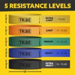 Fabric Resistance Bands for Working Out - Booty Bands for Women and Men - Exercise Bands Resistance Bands Set - Workout Bands Resistance Bands for Legs - Fitness Bands - Image 3