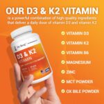 Dr. Berg Maximum Strength 7-in-1 Vitamin D3 K2 5000 IU | Naturally Derived D3 | 4X Lab-Tested & Verified | High Absorption Formula | K2 D3 Vitamin Supplement - 60 Capsules - Image 9