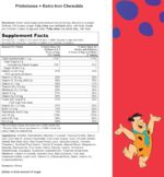 Flintstones Vitamins Chewable Kids Multivitamin with + Extra Iron for Toddler & Kid with Vitamin C, D, Vitamin B12, 160 Count (Packaging Will Vary) - Image 9