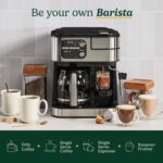 Cuisinart Coffee Center Barista Bar 4-in-1 Coffee Maker, Single-Serve Pods Compatible, Coffeemaker, Three Brewing Sizes, SS-4N1NAS, Black - Image 3