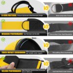 Ankle Resistance Bands with Cuffs, Leg and Glutes Workout Equipment, Resistance Bands with Ankle Straps for Cable Machine Kickbacks, Booty Workouts, Lower Body Exercises - Home Gym Exercise Equipment - Image 4
