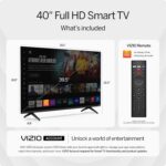 VIZIO 40-inch Full HD 1080p Smart TV with DTS Virtual: X, Alexa Compatibility, Google Cast Built-in, Bluetooth Headphone Capable, (VFD40M-08 New) - Image 4
