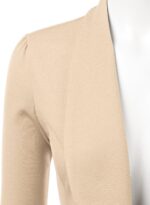 DOUBLJU Lightweight Thin 3/4 Sleeve Open Front Blazer Business Casual Deconstructed Jackets for Womens Clothes with Plus Size - Image 5