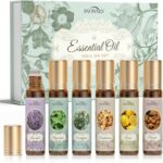 Essential Oils Roll on Set, Aromatherapy Oils with Roller Ball for Skin, Natural Essential Oil Roller Gift Set with Lavender, Peppermint, Frankincense, Eucalyptus, Lemon, Myrrh - Image 2