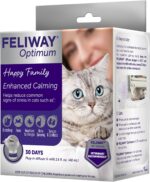 FELIWAY® Optimum 30 Day Cat Calming Plug In Pheromone Diffuser Starter Kit, 48ml - Helps Reduce Common Signs of Stress in Cats & Kittens, Enhanced Calming - Image 3
