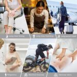 HYCLES Compression Sock for Women Men 4 Pairs for Athletic Sports Pregnacy Travel - Image 6
