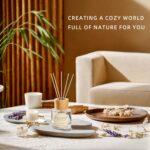 Reed Diffuser Set, Binca Vidou Lavender & Vanilla Natural Scent Oil Diffusers with Sticks for Home Office Bathroom Aromatherapy Decor 1.69oz x 2 - Image 10