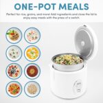 Aroma Housewares 8-Cup (Cooked) (4-Cup UNCOOKED) Cool Touch Rice Cooker (ARC-914S) - Image 3