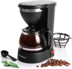Drip Coffee Maker by Mixpresso Coffee (6 Cups), Black - Image 2