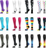 NEWZILL Medical Compression Socks for Women & Men Circulation 20-30 mmHg, Best for Running Athletic Hiking Travel Flight Nurses - Image 3