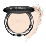 IT Cosmetics Celebration Foundation - Full-Coverage, Anti-Aging Powder Foundation - Blurs Pores, Wrinkles & Imperfections - With Hydrolyzed Collagen & Hyaluronic Acid - 0.3 oz - Image 2