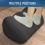 Everlasting Comfort Adjustable Cloud Foot Rest for Under Desk at Work with Pressure Point Nodes - Ergonomic Memory Foam Office Foot Stool & Desk Footrest for Gaming & Home Office - Image 9